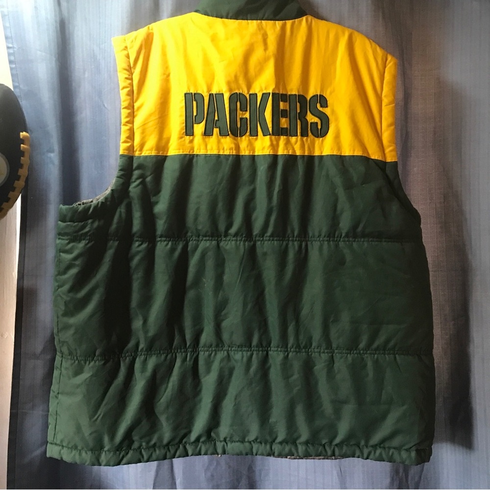 Green Bay Packers reversible vest